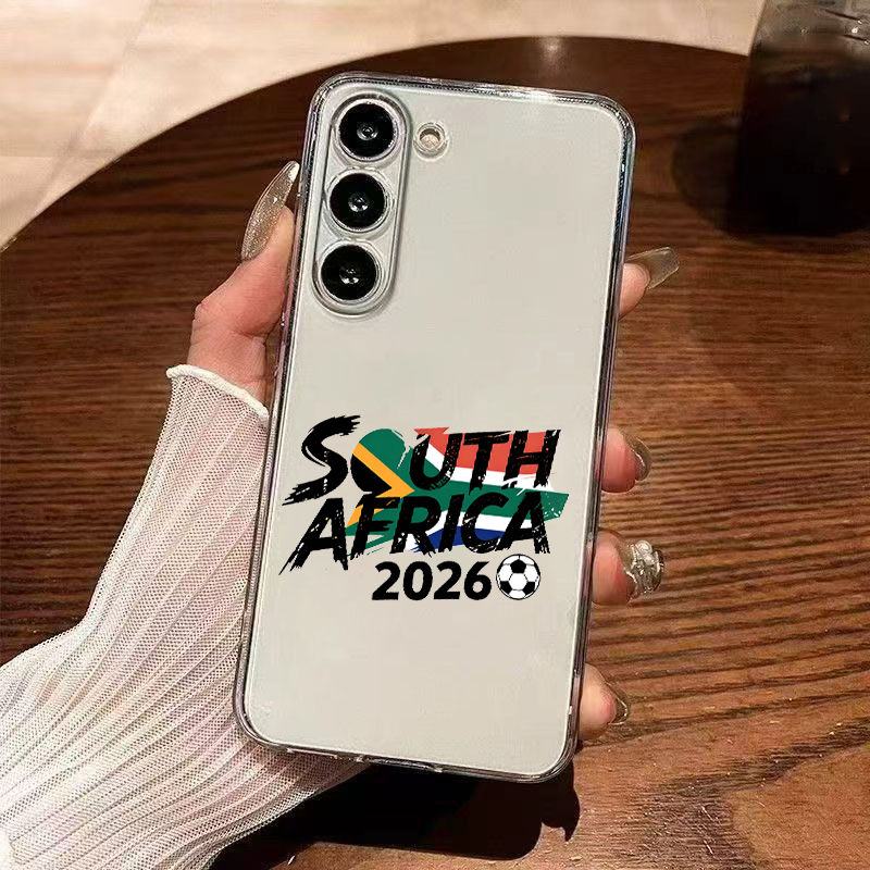 Phone Cases South Africa - ベルギー2026年チャンピオン南アフリカ透明スマホケース Samsung Galaxy A57 A56 A54