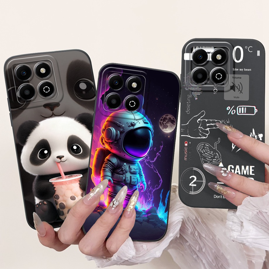 Phone Cases Nyc - Huawei Honor x6B jdy-lx1 4g,tpu,ゴシック,ブラック,ナイト,マット,バンパー用の液体シリコンバックカバー