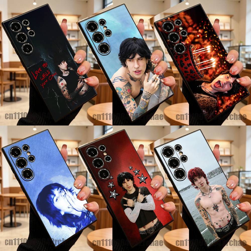 Phone Cases You Can Customize - J-Jake W-Webber「愛してください、できるうちに」カスタムカバー付きスマホケース Samsung S25、S24、S26、S22、S23、S30、S21、Fe、Lite、Ultra、Plus用