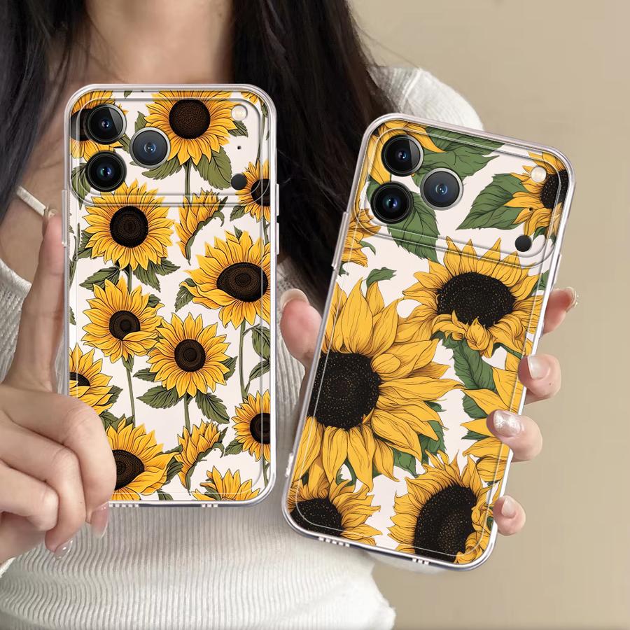 Phone Cases Iphone 11 - かわいいひまわり柄ケース Apple iPhone 17 Pro Max