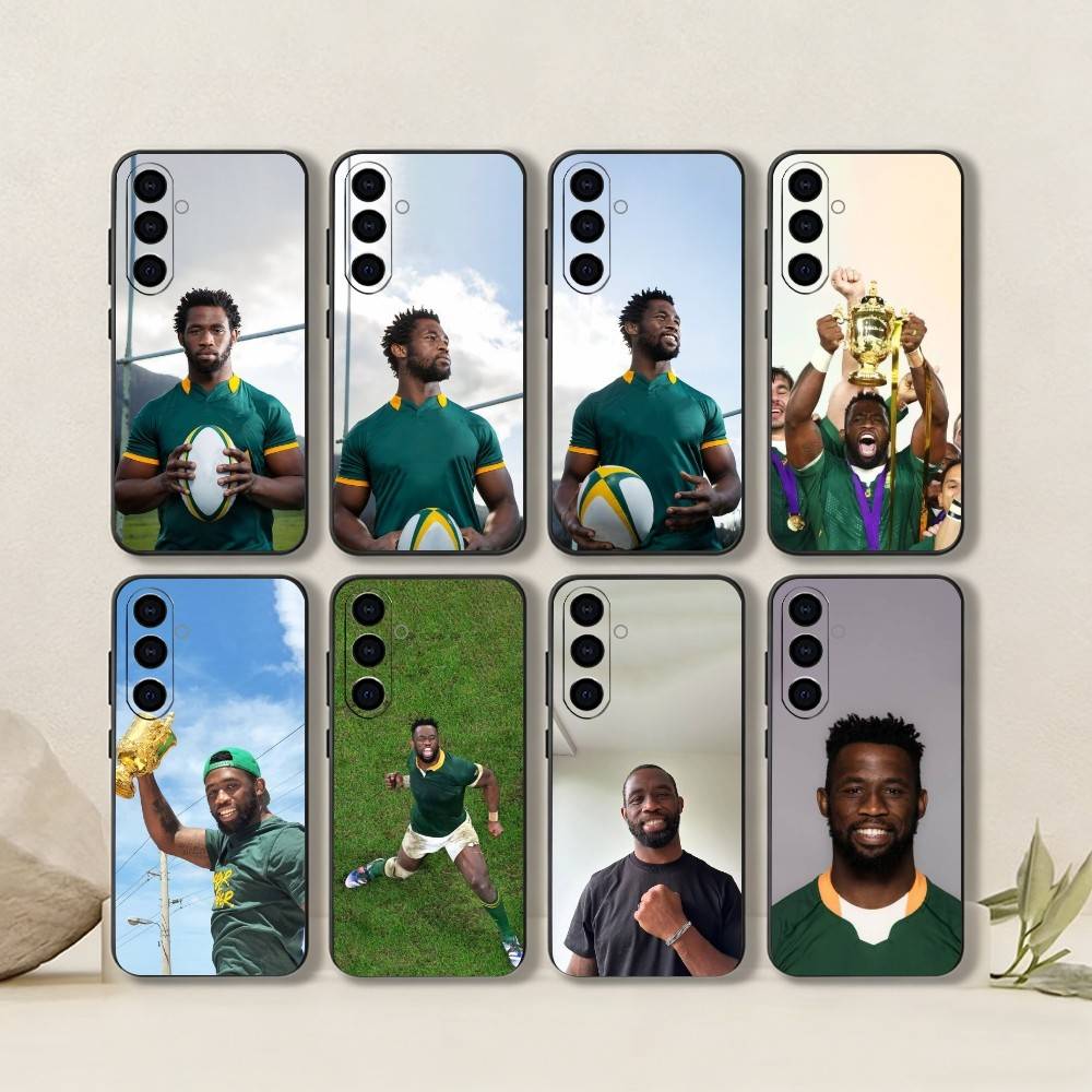 Phone Cases South Africa - S-Siya K-Kolisi-Rugby-South Africa 電話ケース Samsung Galaxy