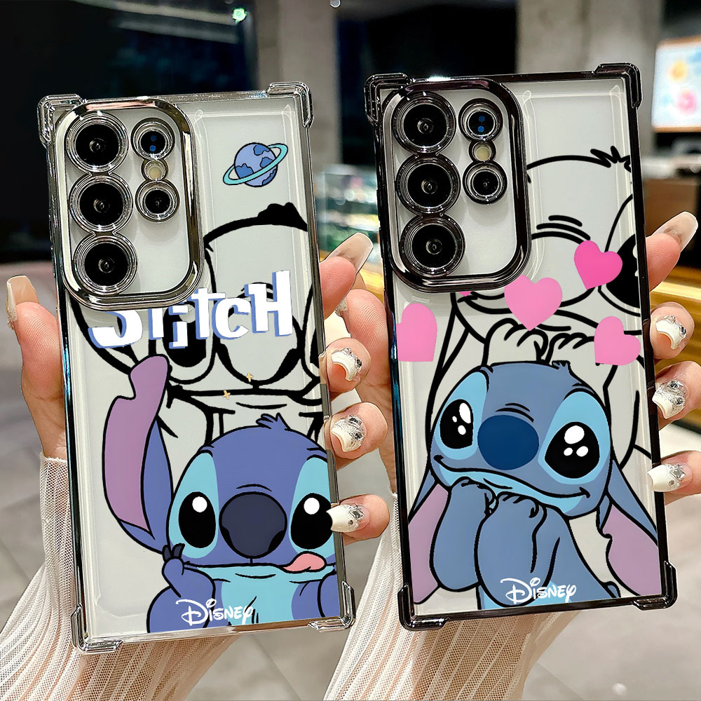 Phone Cases Samsung Galaxy - ステッチライン背景シリコンケース Samsung Galaxy S26 S25 S26Ultra