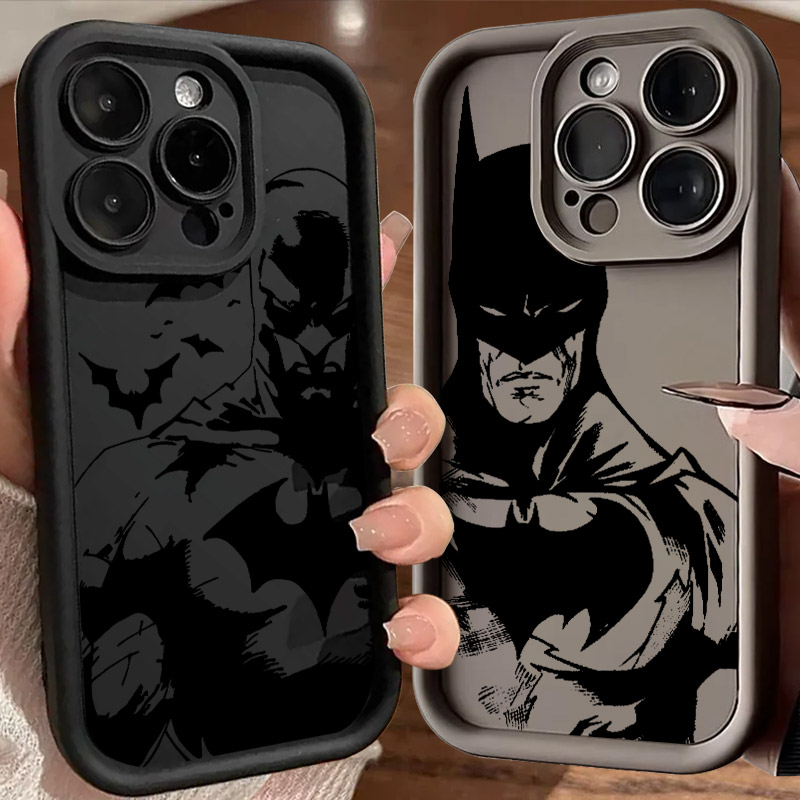 Phone Cases Drawing - B-Batmansアートフォンケース iPhone 17E 11 12 13
