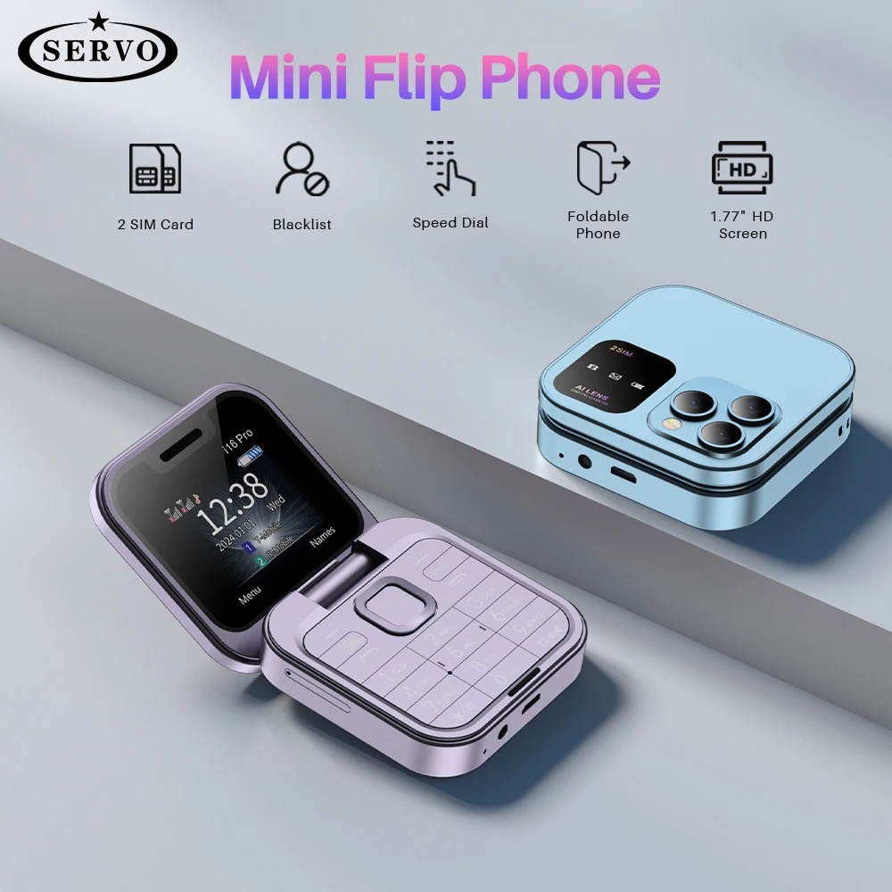 Phone Cases Verizon - サーボ I16 プロミニ折りたたみ携帯電話 2 グラム GSM