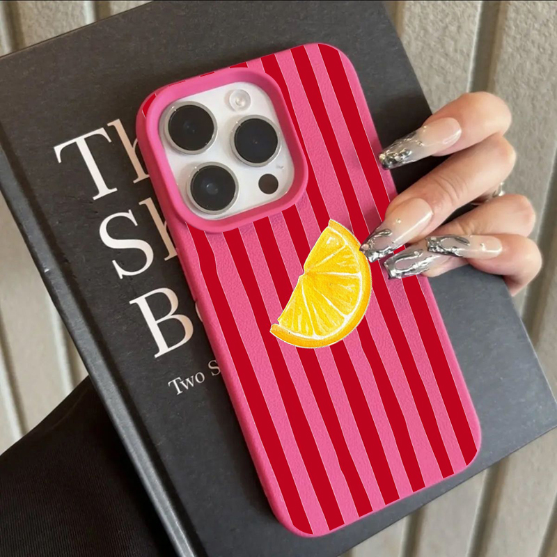 Phone Cases Trending - ファッションレモン柄TPUシリコン製スマホケース iPhone 17 Pro、16、15、14、17、13、11 Pro Max、11、13、12