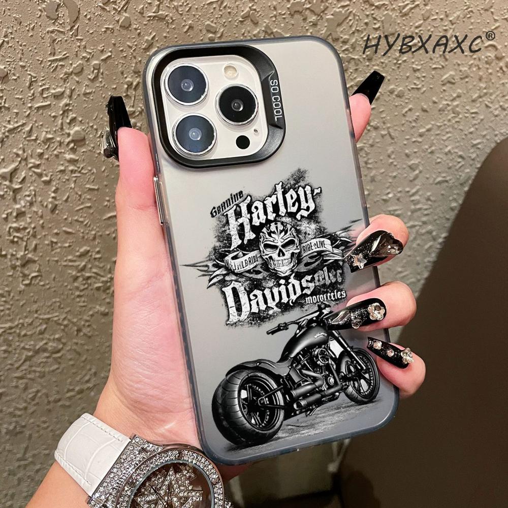 Phone Cases Trending - HYBXAXC ゴシック H-ハーレー スカル モーターサイクルデザイン スマホケース