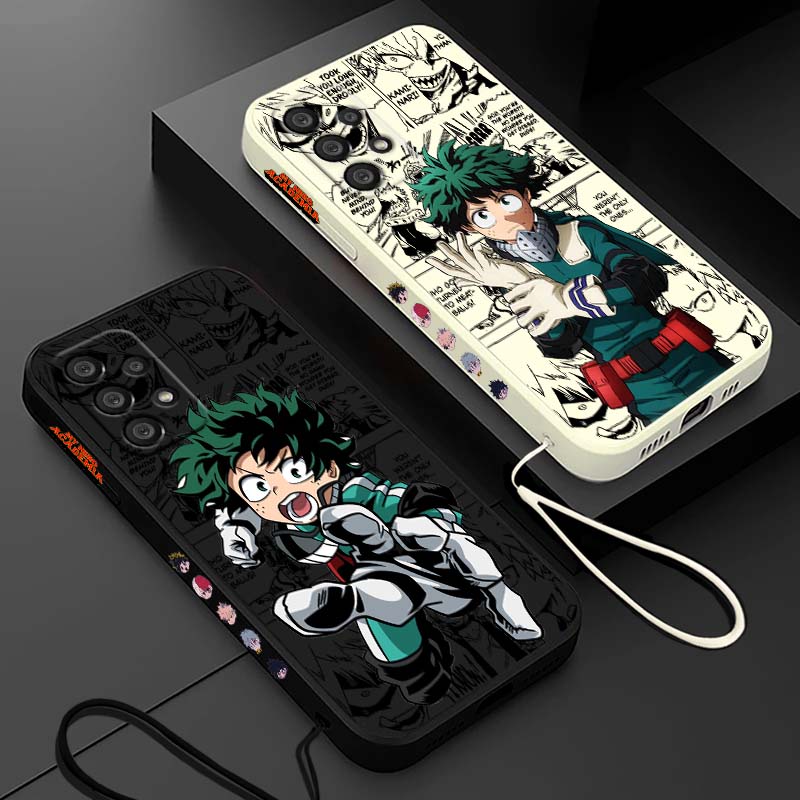 Phone Cases Samsung Galaxy - アニメ僕のヒーローアカデミア カバー Samsung Galaxy A73 A71