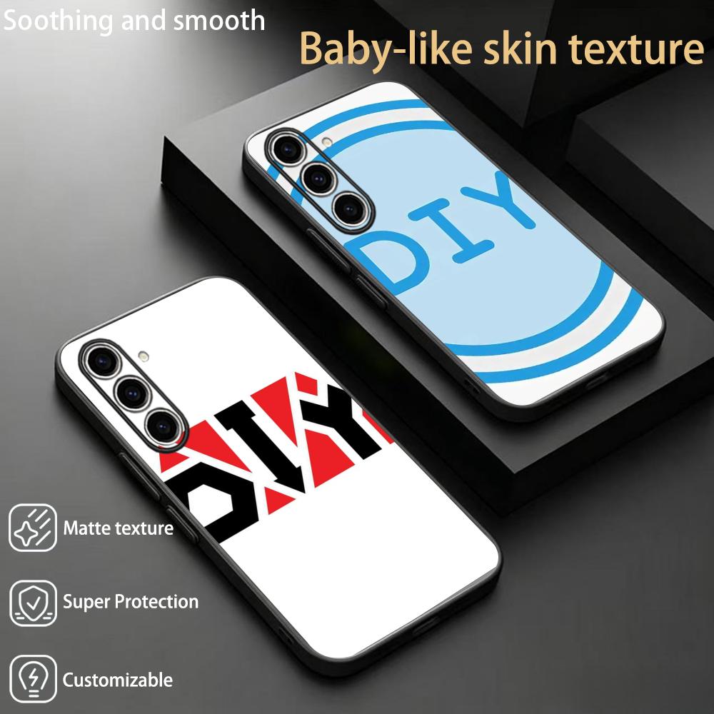 Phone Cases Custom - デザインパターンDIYカスタムメイドins風スマホケース サムスン Galaxy S26 S25 S24