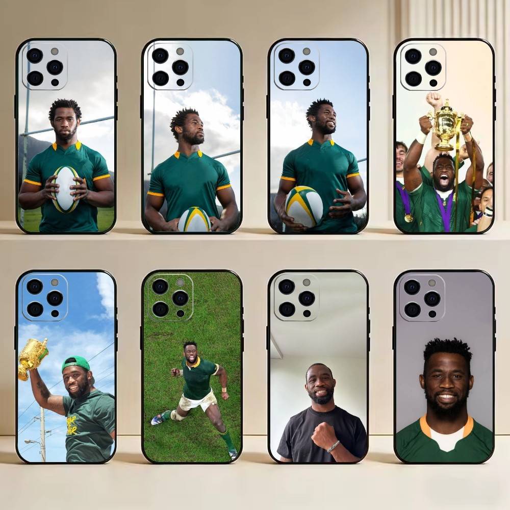 Phone Cases South Africa - S-Siya K-Kolisi-Rugby-South Africa 電話ケース iPhone 17、16、15、14、13、12、11