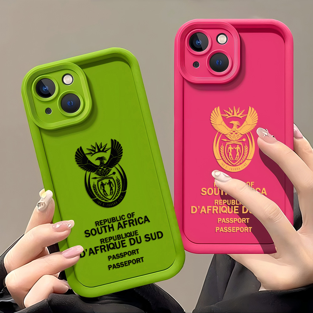 Phone Cases South Africa - 南アフリカパスポート柄 iPhoneケース iPhone 17 16e 16