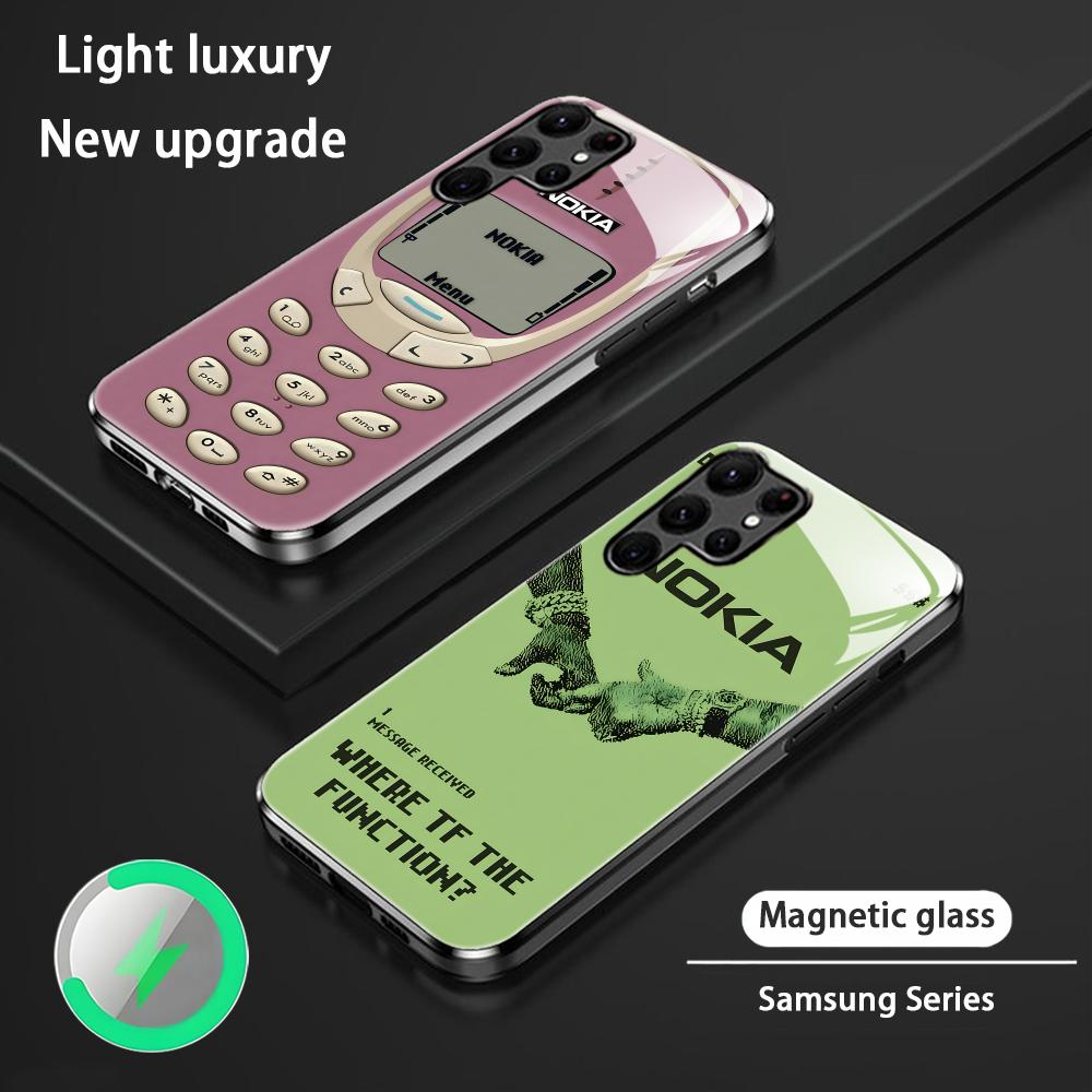 Phone Cases For Samsung - クールなN-Nokiaes-sブランドのスマホケース、Samsung S26 S25 S24 S23 S22