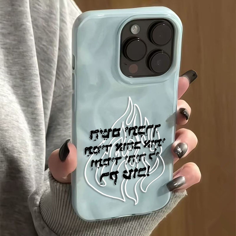 新しいファッション炎模様シリコンソフトフォンケース iPho - Phone Cases Trending のレビューと価格