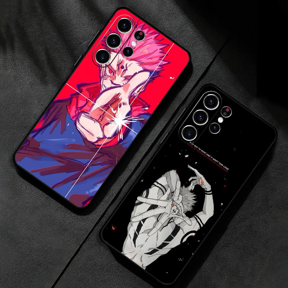J-Jujutsues Sukuna クールカイセン電話ケー - Phone Cases Samsung Galaxy のレビューと価格