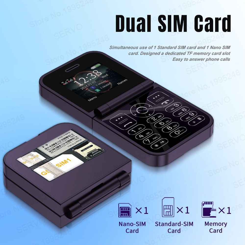 サーボ F15 ミニ GSM フリップ携帯電話 2 SIM  - Phone Cases Verizon のレビューと価格