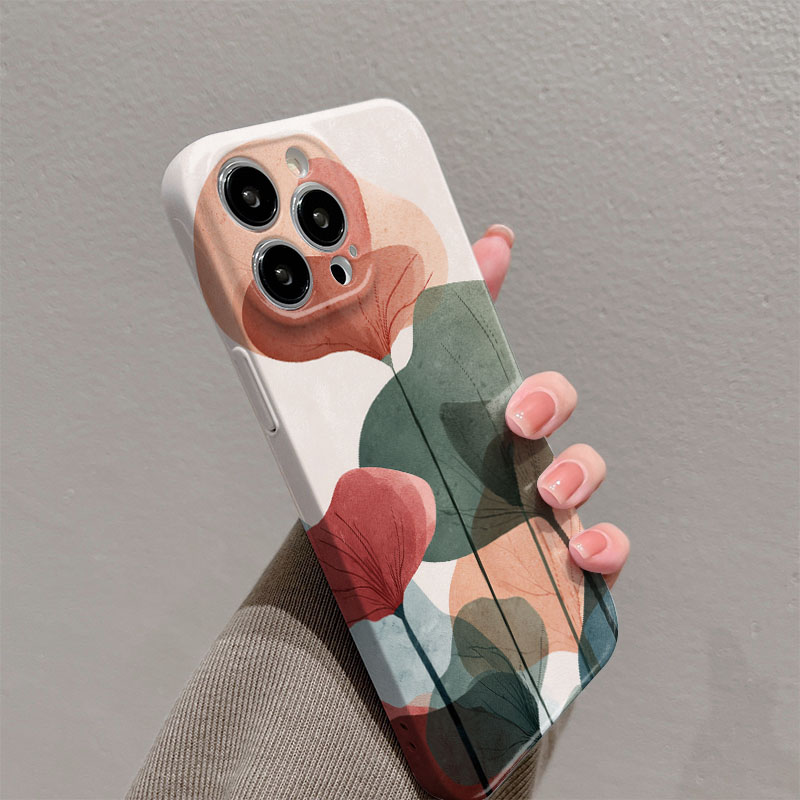 自然の芸術 葉っぱ柄ケース iPhone 17 16 15  - Phone Cases Drawing のレビューと価格