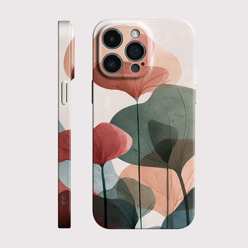 自然の芸術 葉っぱ柄ケース iPhone 17 16 15  - Phone Cases Drawing のレビューと価格