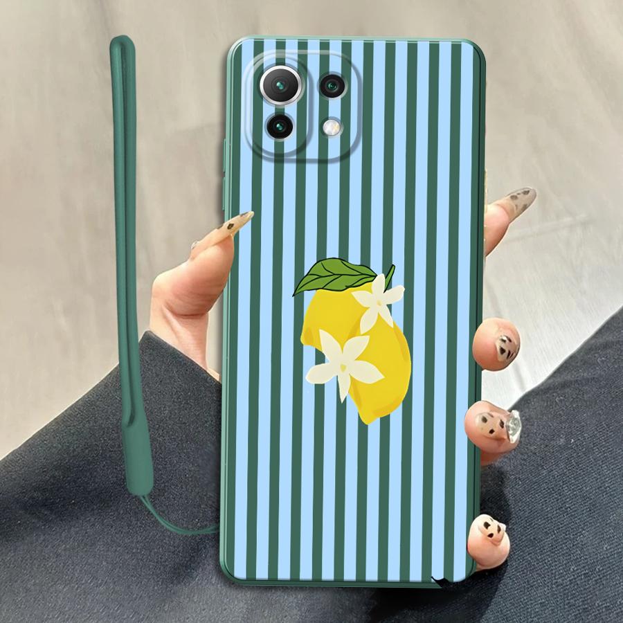 レモンクールストライプパターンケース Xiaomi Mi 1 - Phone Cases Iphone 11 のレビューと価格