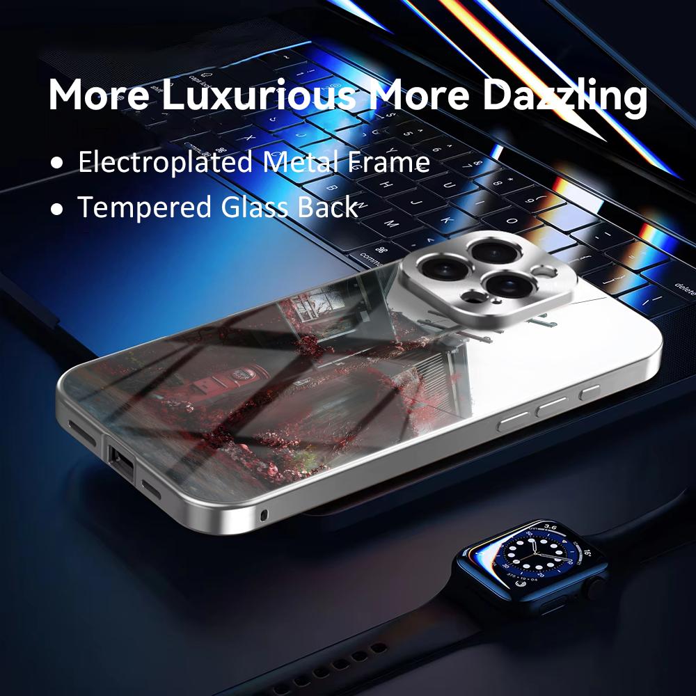 ビデオゲーム「サイレントヒル」Fスマホケース iPhone  - Phone Cases Custom のレビューと価格