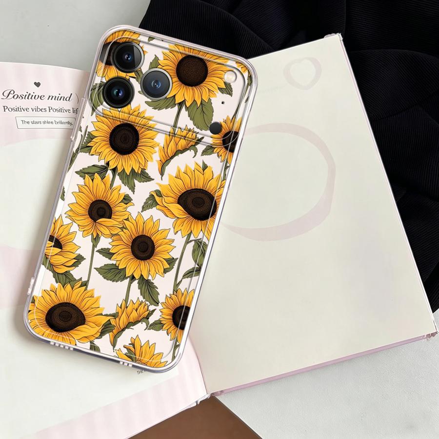 かわいいひまわり柄ケース Apple iPhone 17 P - Phone Cases Iphone 11 のレビューと価格