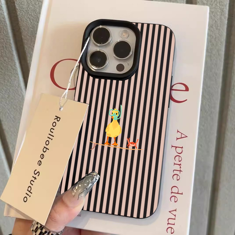 ストライプ柄ダイビングイエローダックスマホケース Samsu - Phone Cases Yellow のレビューと価格