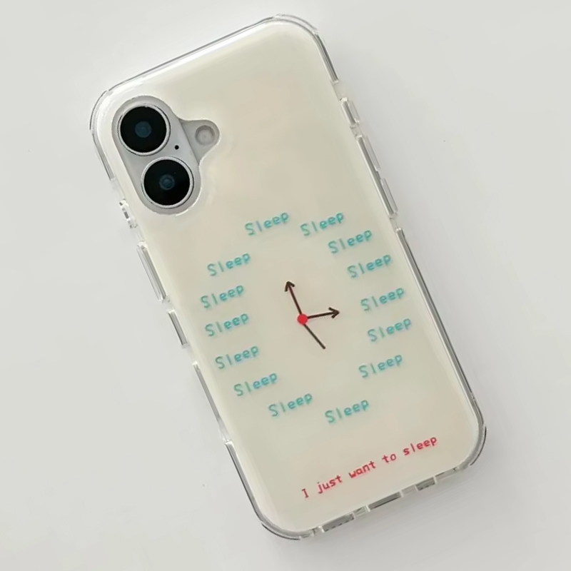 Ins風クリエイティブスリープクロックパーソナライズドフォン - Phone Cases Custom のレビューと価格