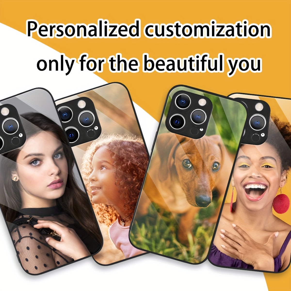 カスタム写真ミラーガラスケース iPhone 17 16 1 - Phone Cases Custom のレビューと価格