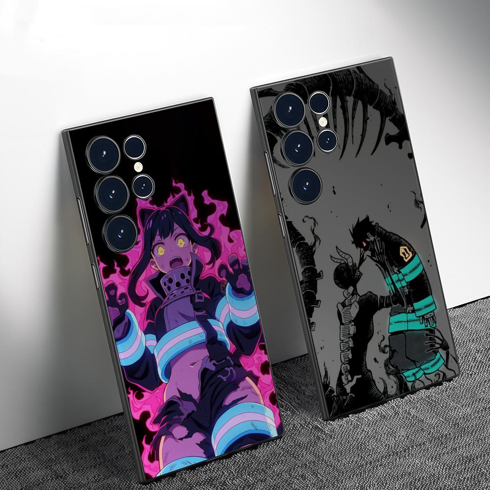 アニメ F-ファイアーフォース電話ケースサムスンギャラクシー - Phone Cases Samsung Galaxy のレビューと価格