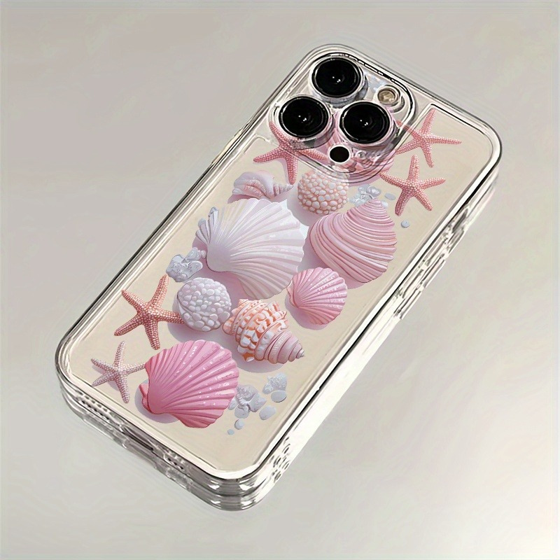 トレンドのピンク貝殻風スマホケース iPhone 17 18 - Phone Cases Trending のレビューと価格