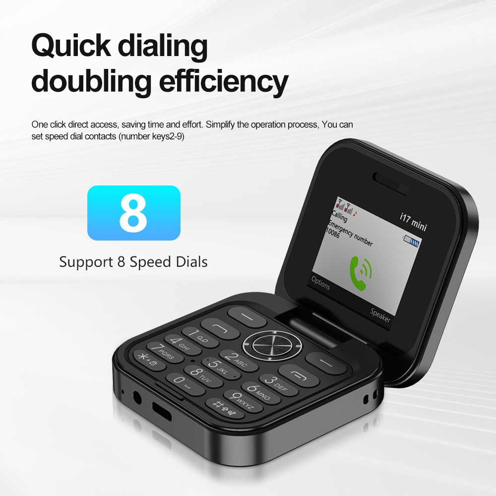 SERVO-i17ミニパームフリップ携帯電話、デュアルSIM - Phone Cases Verizon のレビューと価格