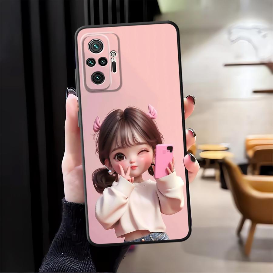 漫画の女の子柄のXiaomi Redmi Note 14 1 - Phone Cases Iphone 11 のレビューと価格