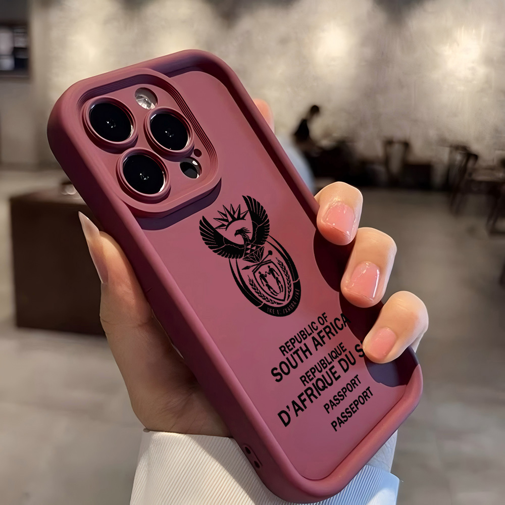 南アフリカパスポート柄 iPhoneケース iPhone 1 - Phone Cases South Africa のレビューと価格