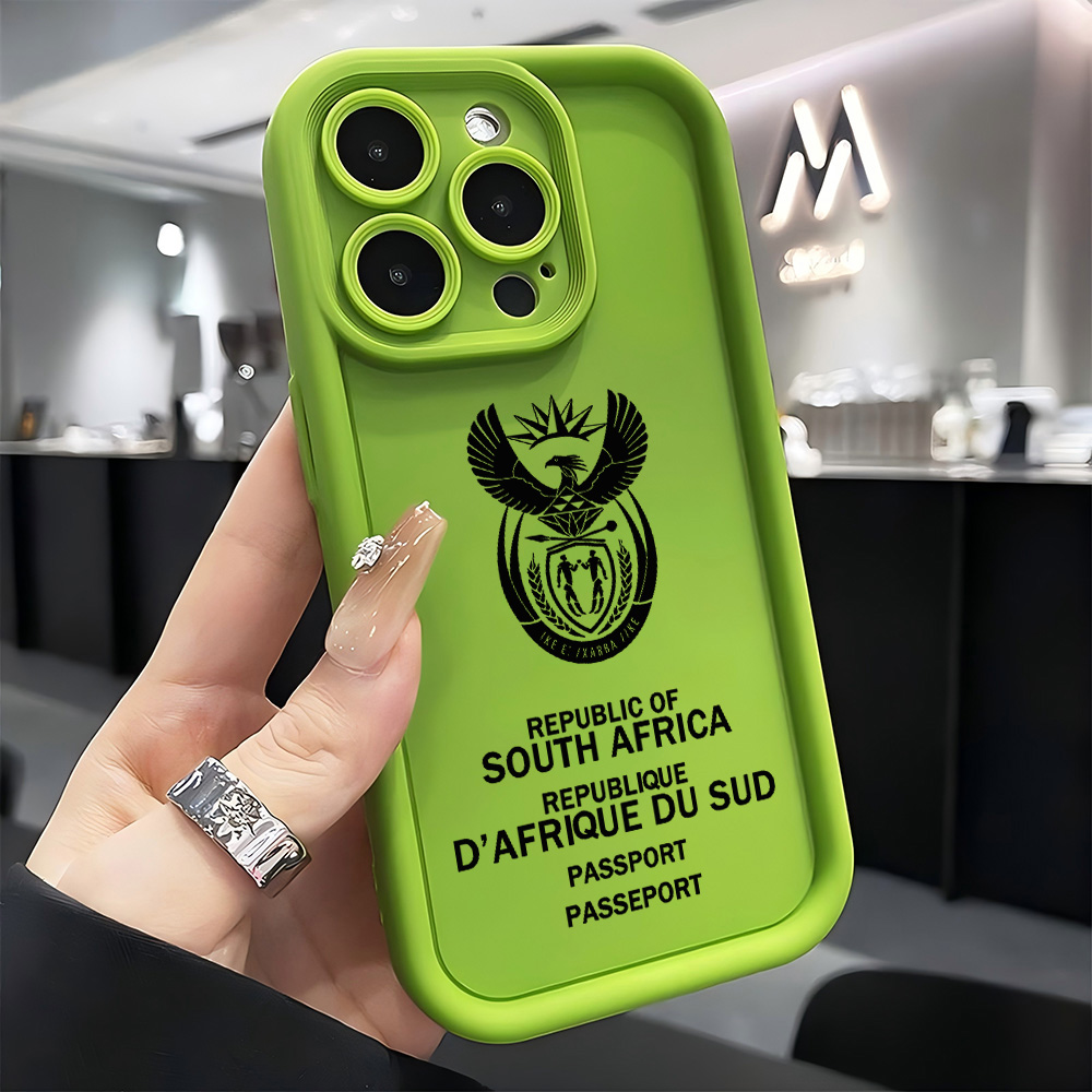 南アフリカパスポート柄 iPhoneケース iPhone 1 - Phone Cases South Africa のレビューと価格