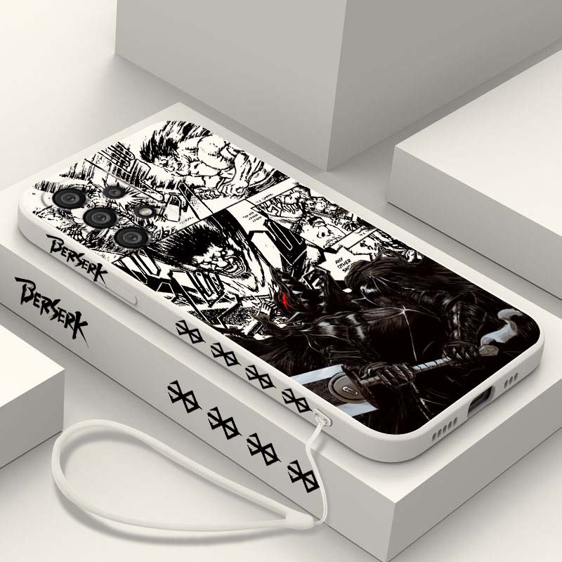 ホットアニメ「ベルセルク」ゾッド・ガッツ柄のSamsung  - Phone Cases Samsung Galaxy のレビューと価格