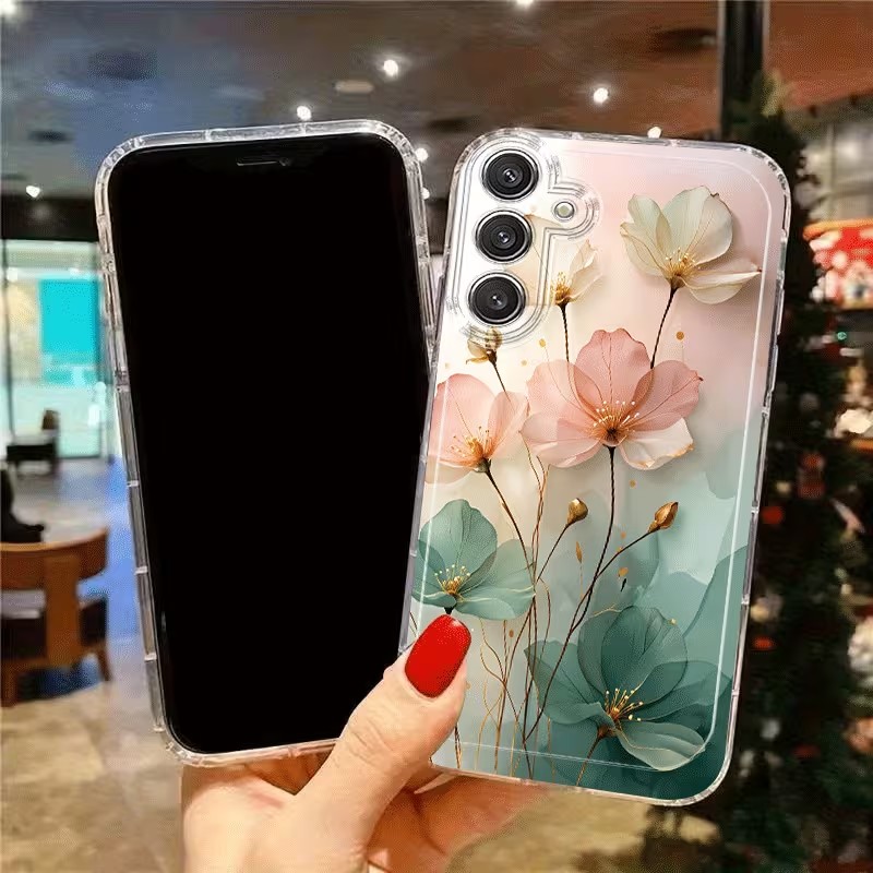 滑り止めクリアスマホケース Samsung Galaxy S - Phone Cases Samsung Galaxy のレビューと価格