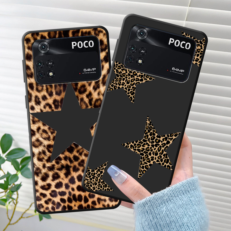 レオパード柄スターアートケース Xiaomi Poco F8 - Phone Cases Drawing のレビューと価格