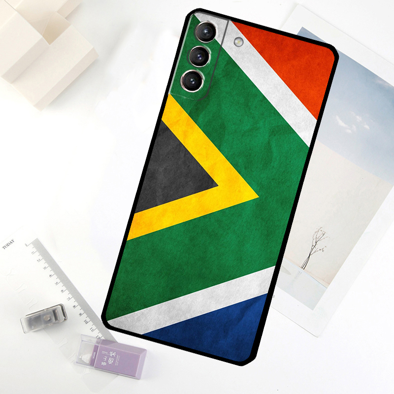 南アフリカ国旗柄スマホケース Samsung Galaxy  - Phone Cases South Africa のレビューと価格