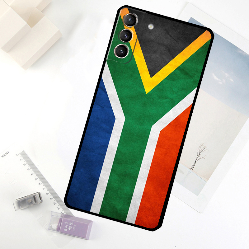 南アフリカ国旗柄スマホケース Samsung Galaxy  - Phone Cases South Africa のレビューと価格