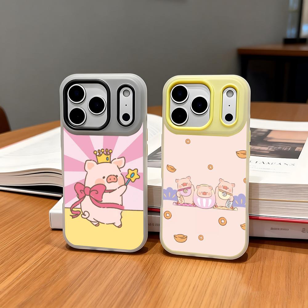 ルル・ザ・ピギー スマホケース クリアジェリー iPhone - Phone Cases Yellow のレビューと価格