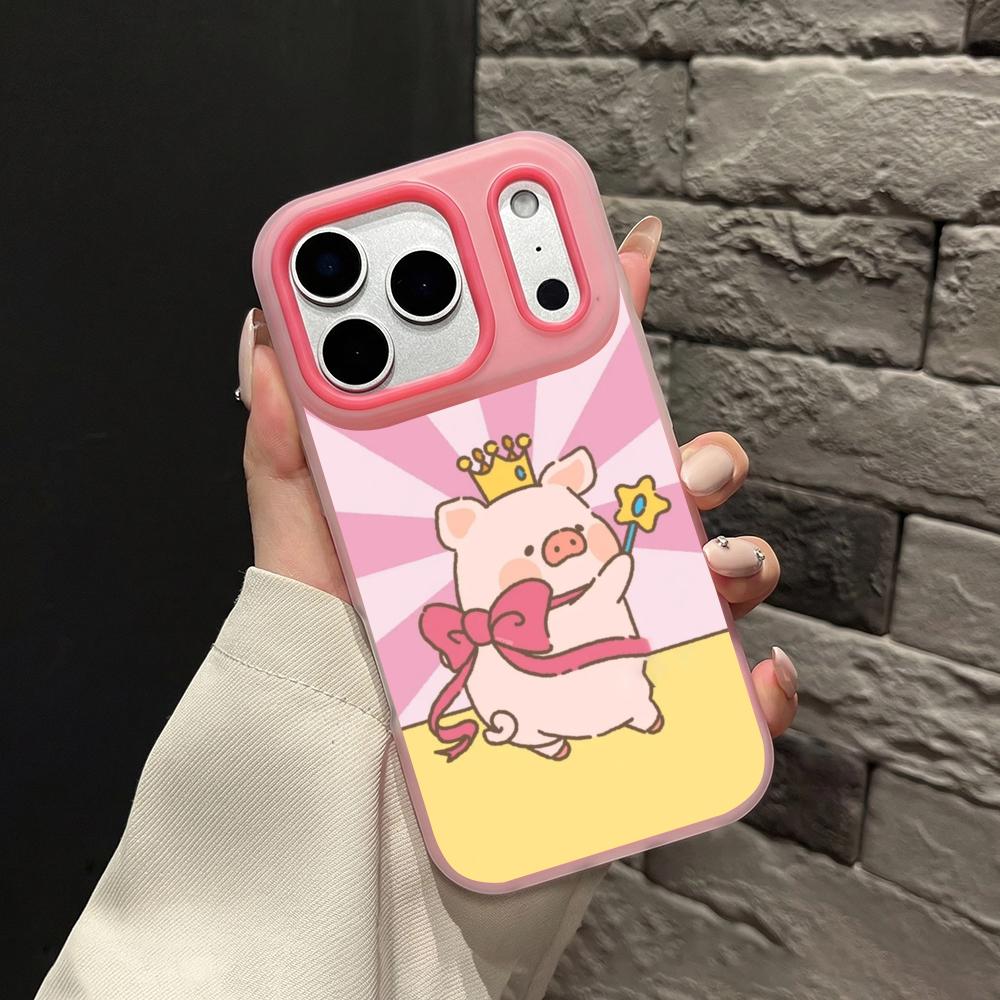 ルル・ザ・ピギー スマホケース クリアジェリー iPhone - Phone Cases Yellow のレビューと価格