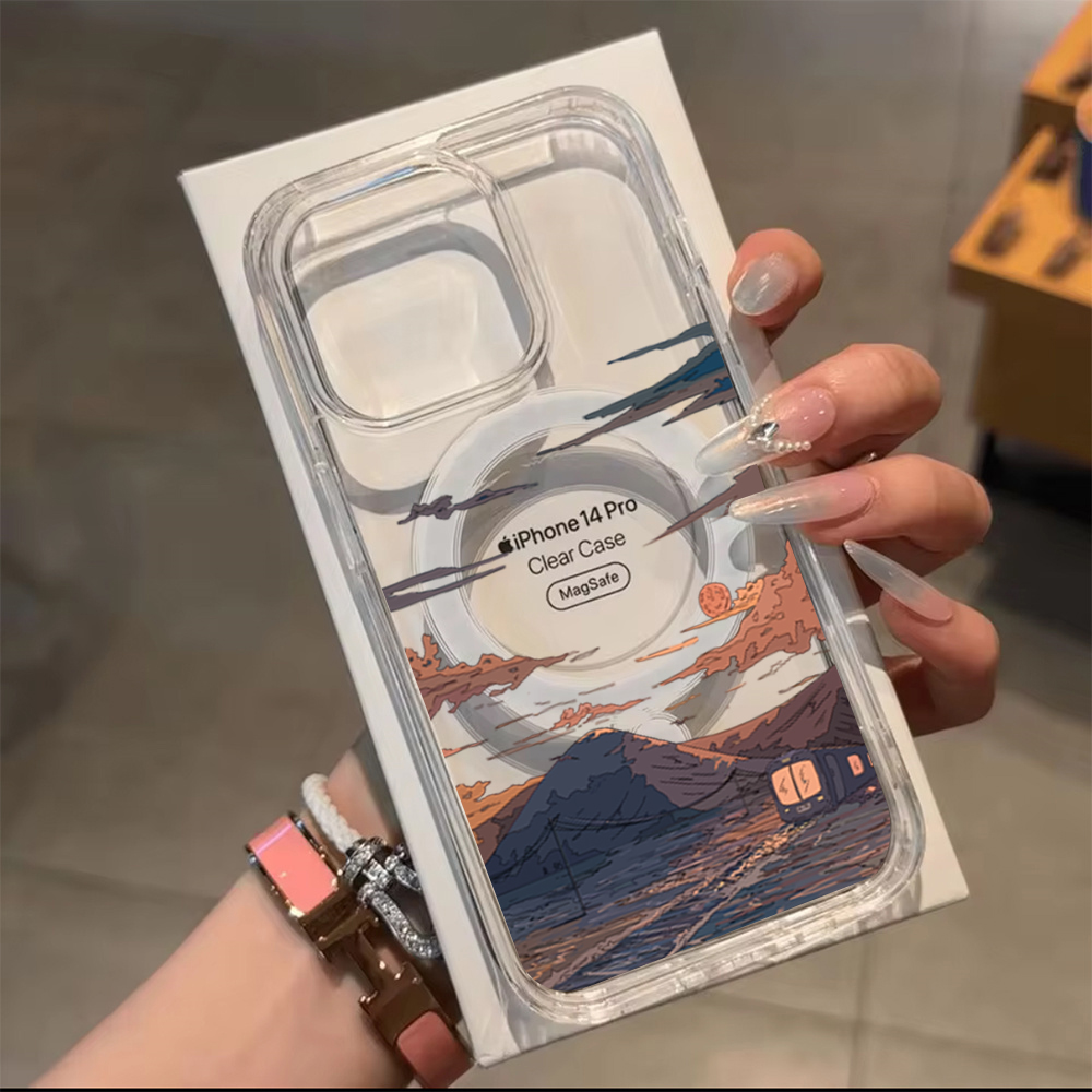 夕焼け柄ファッションスマホケース iPhone 17 Pro - Phone Cases Trending のレビューと価格
