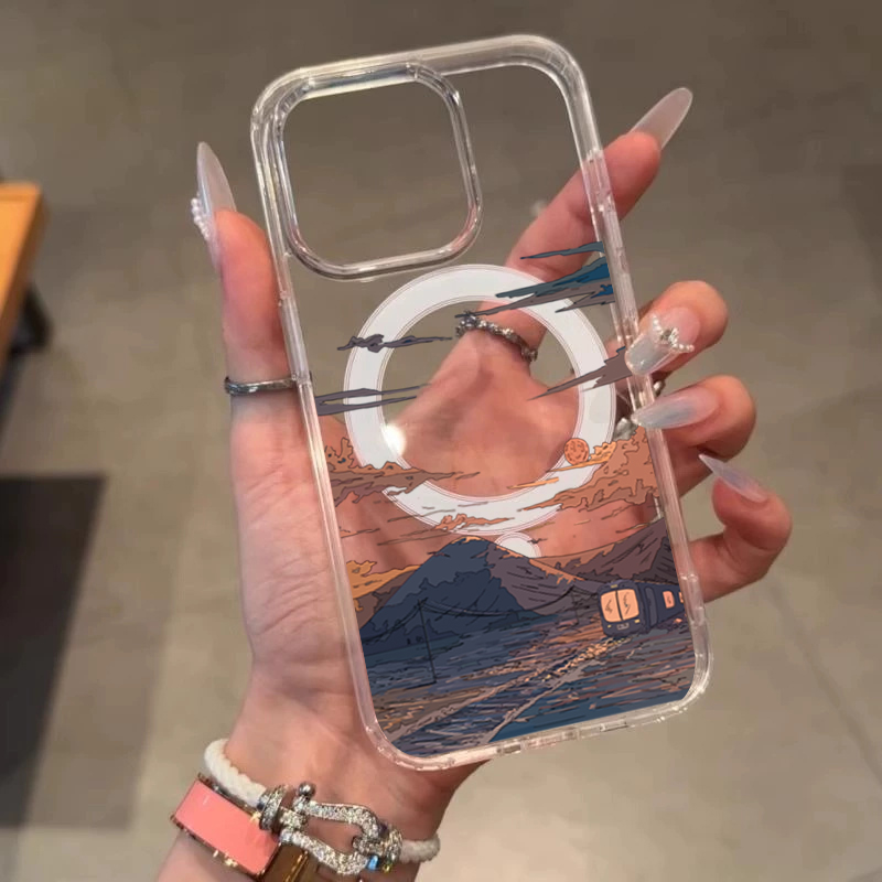 夕焼け柄ファッションスマホケース iPhone 17 Pro - Phone Cases Trending のレビューと価格