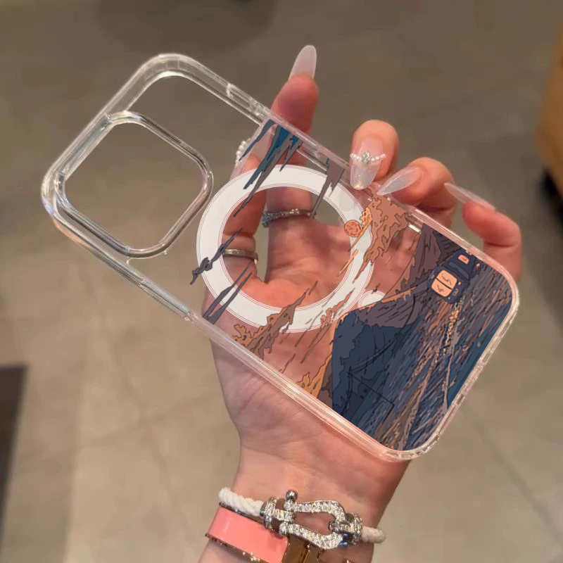 夕焼け柄ファッションスマホケース iPhone 17 Pro - Phone Cases Trending のレビューと価格