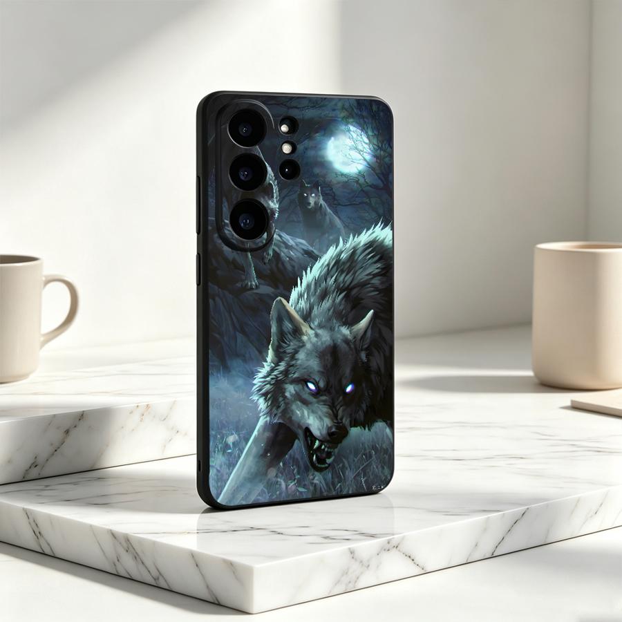 狼群月下ケース Samsung Galaxy S26 Not - Phone Cases Under $20 のレビューと価格
