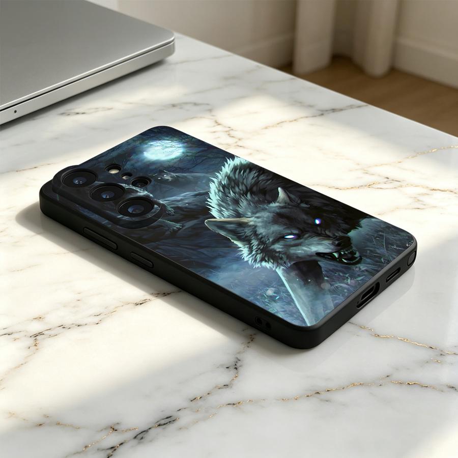 狼群月下ケース Samsung Galaxy S26 Not - Phone Cases Under $20 のレビューと価格