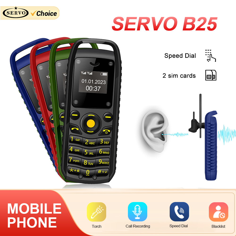 サーボ B25 ミニ携帯電話 2 SIM スタンバイ Blu - Phone Cases Verizon のレビューと価格