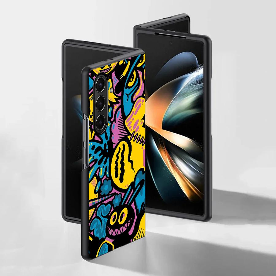 漫画落書きデザインケース Samsung Galaxy ZF - Phone Cases Z Fold 4 のレビューと価格