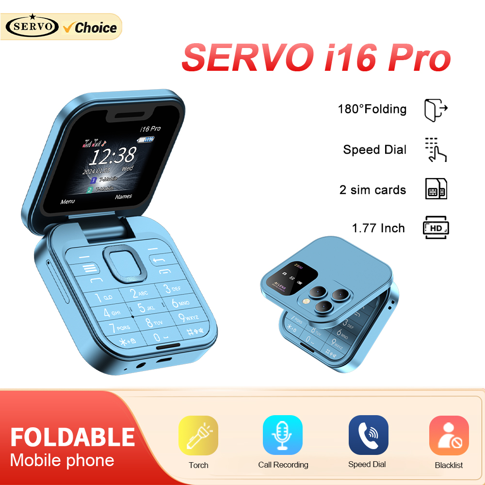 SERVO オリジナル i16 プロ折りたたみミニ携帯電話  - Phone Cases Verizon のレビューと価格