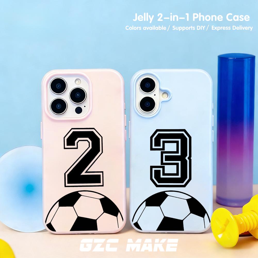 サッカーのホットな数字をカスタマイズできるiPhone 17 - Phone Cases You Can Customize のレビューと価格