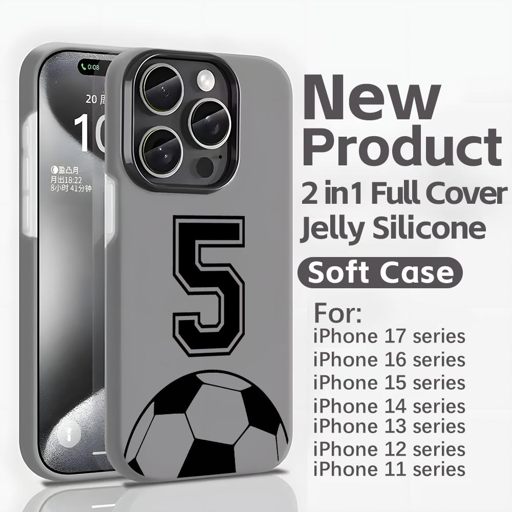 サッカーのホットな数字をカスタマイズできるiPhone 17 - Phone Cases You Can Customize のレビューと価格