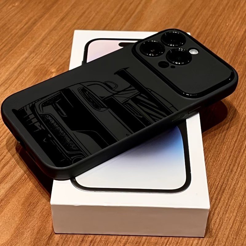スポーツカーの線画デザイン iPhone 11 12 13  - Phone Cases Drawing のレビューと価格
